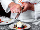 Team Building Cooking Class - Mystery Basket Challenge in DC: plating dessert
