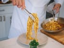 Cooking Class - Homestyle Italian: plating fettuccine