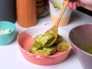 Cooking Class - Craft Gnocchi Like an Italian in Sacramento: plating gnocchi pasta with pesto sauce