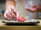 Cooking Class - Roll & Torch Sushi From Scratch in Austin: plating nigiri sushi