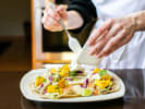 Cooking Class - Craft Fresh Tortillas and Tacos in Sacramento: plating vegan tacos