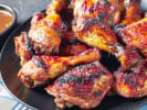 Cooking Class - Jamaican Fare in Queens: platter of jerk chicken