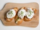 Cooking Class - Classic But Simple Italian Feast: poached eggs bruschetta