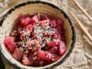 Private Chef - Fusion Cuisine and Bohemian Picnic Lounge: poke bowl