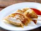 Cooking Class - Vegetarian Asian Dumplings: pork dumplings with sauce