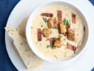 Cooking Class - Soup, Chili and Stew Workshop: potato leek soup with bacon