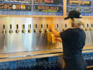 Food Tour - Craft Breweries of New Orleans in New Orleans: pouring beer at local tap room
