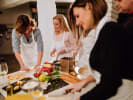 Team Building Cooking Class - Taste of Spain in Toronto: preparing dinner together