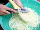 Team Building Cooking Class - Sizzling Thai-Japanese Cooking Class in San Francisco: preparing papaya salad