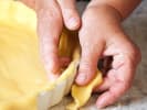 Cooking Class - Fresh Cranberry Custard Pie in Downtown Dallas: preparing pie dough