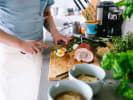 Cooking Class - Ramen Reimagined and More: preparing ramen bowls