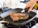 Cooking Class - Magical NYE Feast - Date Night in Manhattan: preparing steak