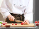Cooking Class - Harvest Feast: Master Italian Fall Flavors in Downtown Dallas: preparing strawberries