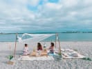 Private Chef - Bohemian Hawaiian Picnic Fare and Setup: boho picnic at the beach
