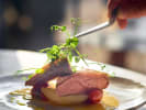 Cooking Class - Couture & Cocktails in San Fernando Valley: plating duck breast