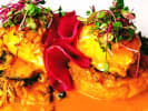 Private Chef - Fresh and Elevated Brunch: Crab cake Benedict