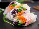 Hibachi Catering - Hibachi Dining With Asian Classics: spring rolls