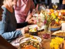 Thanksgiving Drop-Off - Ultimate Holiday Culinary Feast: eating dinner