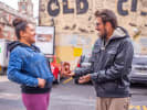 Private Food Tour - Discover Philadelphia's Best Dishes in Philadelphia: private philly tour   friends trying a sourdough pretzel