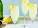 Online Mixology Class - Sensational Sips for Swifties: prosecco with lemon peel and elderflower