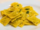 Cooking Class - Authentic Italian Pasta Workshop in Downtown Dallas: pumpkin Agnolotti