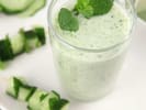 Cooking Class - 4 Courses at the Madrone in San Francisco: cucumber and mint smoothie