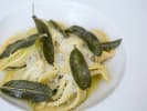 Cooking Class - Pasta Making in South Bay & Peninsula: ravioli butter sage sauce
