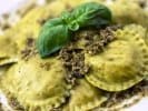 Cooking Class - Trattoria Handmade Pasta Secrets: ravioli in pesto sauce