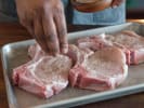 Cooking Class - All About Pork in Orlando: raw pork chops
