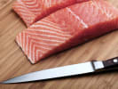 Cooking Class - Braised Salmon: A Three-Course Meal in South Bay Los Angeles: raw salmon