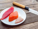 Online Sushi Making Class - Colorful Pride Sushi: raw sushi fish