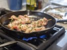 Cooking Class - Flavors of the Mediterranean Coast in Downtown Dallas: grilling chicken