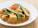 Cooking Class - Thai Favorites With a Vegan Twist in Buckhead: red coconut curry with fried tofu