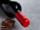 Virtual Wine Tasting - Festive European Winter Wonderland Wine: red wine and brix chocolate bricks
