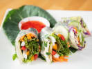 Cooking Class - Raw and Vegan Thai Fare: rice paper rolls