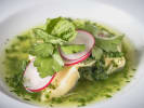 Cooking Class - A Twist on American Classics in Houston: ricotta dumplings
