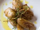 Cooking Class - Sous Vide Rack of Lamb: roasted fingerling potatoes