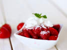 Cooking Class - Pasta Made By Hand in Manhattan: roasted strawberries with mascarpone