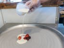 Cooking Class - Asian Inspired Sweets in San Francisco: pouring ice cream
