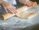 Cooking Class - Allergen Free Cookie Workshop: rolling cookie dough