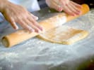 Cooking Class - Kids' Cookie-Baking Party: rolling cookie dough