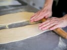 Cooking Class - Pizza and Flatbreads Galore in Chicago: rolling out flatbread dough