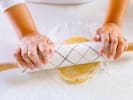 Online Cooking Class - Handmade Tortellini: rolling out homemade dough to make pasta