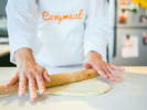 Cooking Class - Create Your Own Pizza: rolling pizza dough