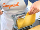 Cooking Class - Refined Italian Flavors From Emilia-Romagna in Philadelphia: rolling thin pasta sheet for lasagna