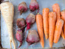Cooking Class - Parisian Steak Dinner: root vegetables