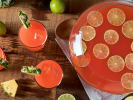 Online Mixology Class - Mean Girls-Inspired Cocktails: rum punch in a bowl