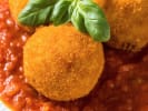 Team Building Cooking Class - Pizza-Making With Your Team in Calgary: saffron arancini ball u close