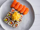 Team Building Cooking Class - Sushi From Scratch in San Francisco: salmon avocado sushi rolls and nigiri