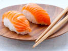 Online Cooking Class - Beginner's Guide to Making Sushi: salmon nigiri